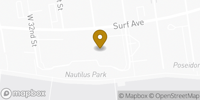 Map showing the location of Amazon Locker - Personalidad in Brooklyn, NY 11224