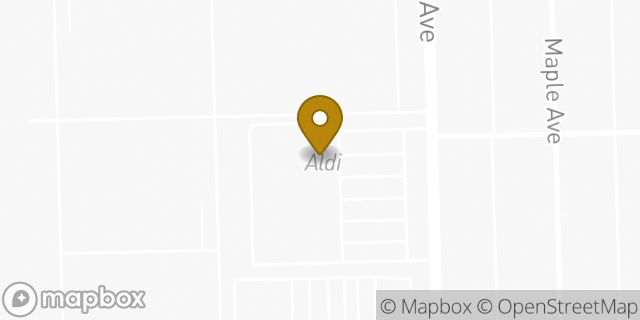 Map showing the location of AutoZone in Riverside, IL 60546