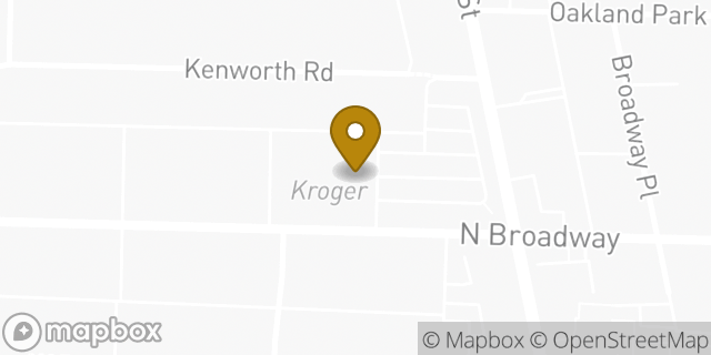 Map showing the location of Kroger in Columbus, OH 43214