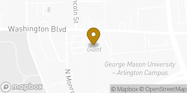 Map showing the location of Coinme in Arlington, VA 22201