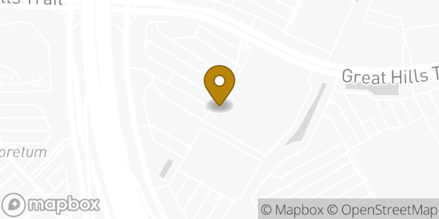 Map showing the location of Starbucks in Austin, TX 78759
