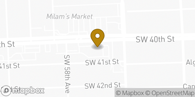 Map showing the location of CVS Pharmacy in Miami, FL 33155