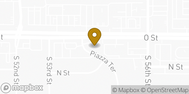 Map showing the location of Hertz in Lincoln, NE 68510