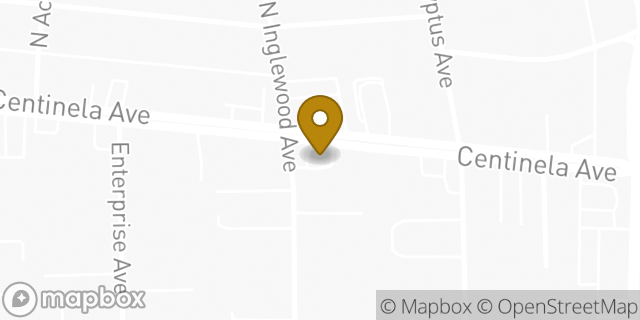 Map showing the location of Amazon Locker - Xylophonist in Inglewood, CA 90302