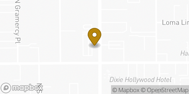 Map showing the location of Marshalls in Los Angeles, CA 90028