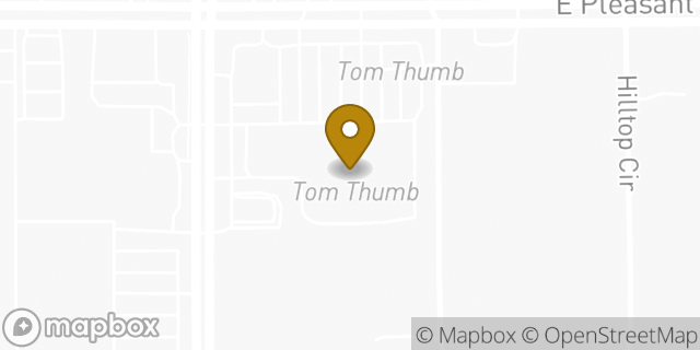 Map showing the location of Coinme in Desoto, TX 75115