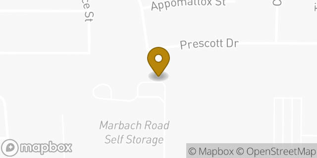 Map showing the location of CubeSmart Self Storage in San Antonio, TX 78245