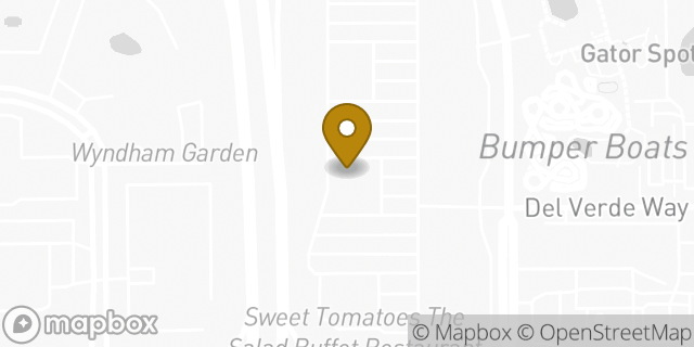 Map showing the location of Chipotle Mexican Grill in Orlando, FL 32819