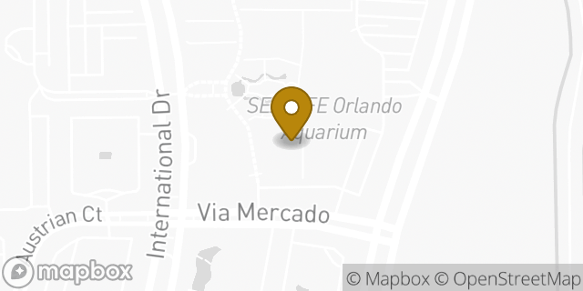 Map showing the location of Walgreens in Orlando, FL 32819