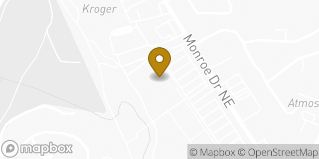 Map showing the location of Publix in Atlanta, GA 30324