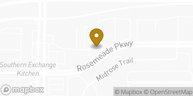 Map showing the location of CubeSmart Self Storage in Dallas, TX 75287