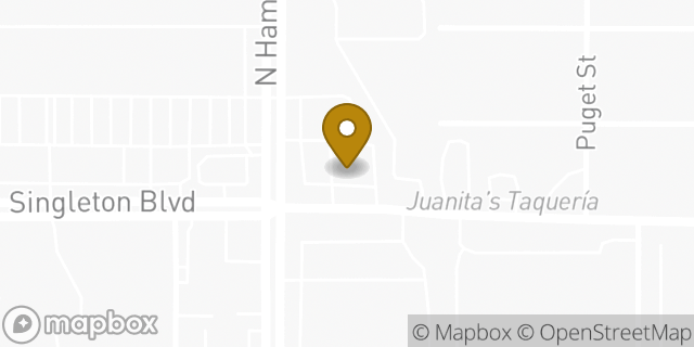 Map showing the location of Amazon Locker - Credenza in Dallas, TX 75212