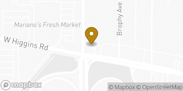 Map showing the location of 7-Eleven in Park Ridge, IL 60068