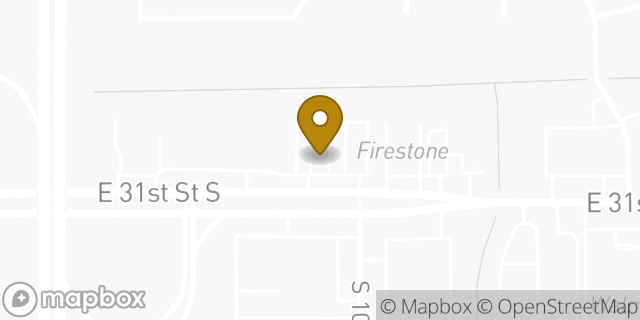 Map showing the location of 31st & 108th in Tulsa, OK 74146
