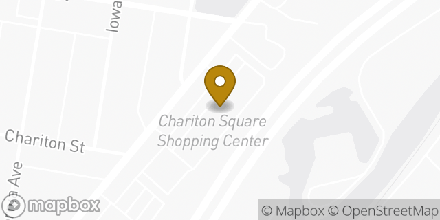 Map showing the location of Subway in St Louis, MO 63111