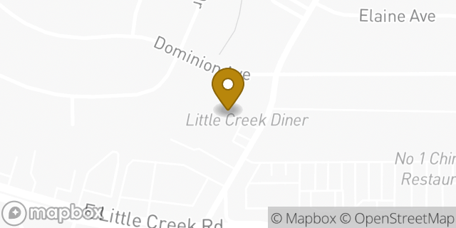 Map showing the location of Amazon Locker - Policy in Norfolk, VA 23518