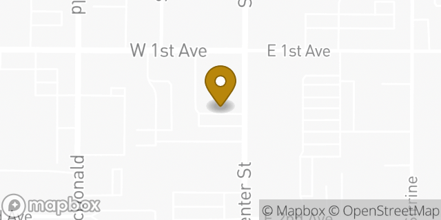 Map showing the location of The Church of Jesus Christ of Latter-day Saints in Mesa, AZ 85210