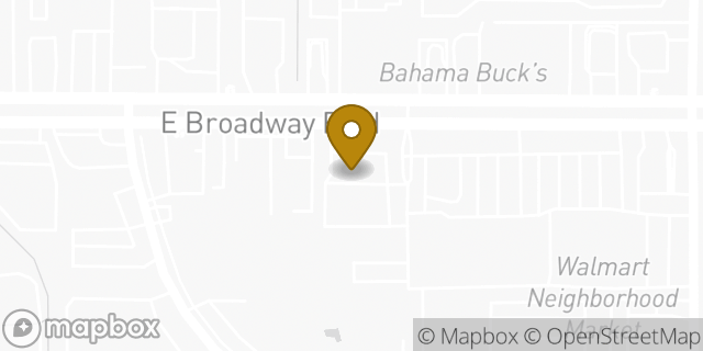 Map showing the location of QuikTrip in Tucson, AZ 85710
