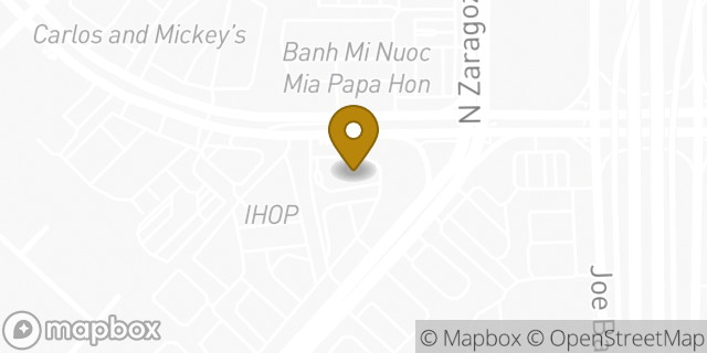 Map showing the location of Hwy 375 & Montwood in El Paso, TX 79936