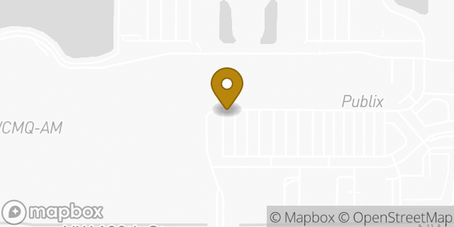 Map showing the location of HomeGoods in Hialeah, FL 33018