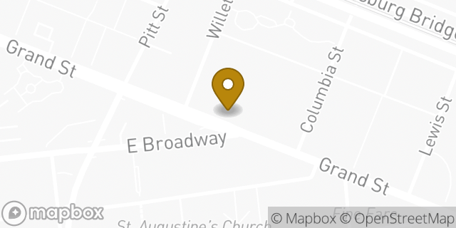 Map showing the location of CVS Pharmacy in New York, NY 10002