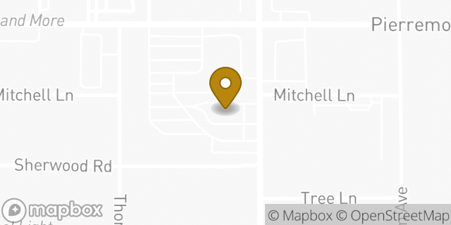 Map showing the location of McDonald's in Shreveport, LA 71106