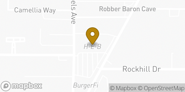 Map showing the location of H-E-B in San Antonio, TX 78209