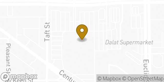 Map showing the location of ATM Costco in Garden Grove, CA 92843