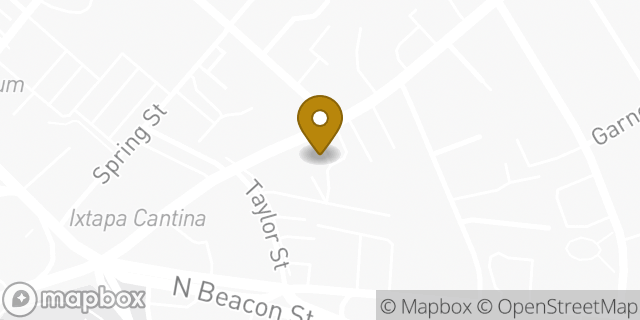 Map showing the location of Dunkin' in Watertown, MA 02472