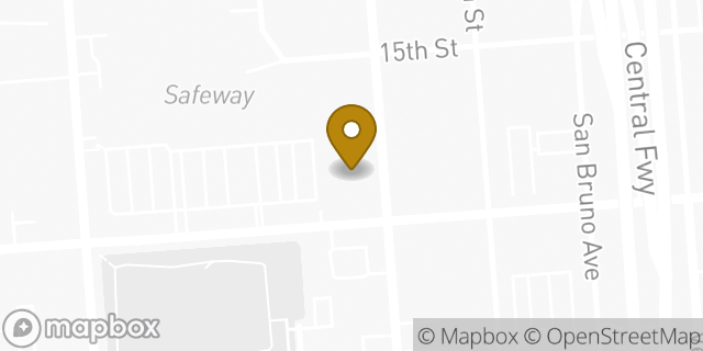 Map showing the location of Chase in San Francisco, CA 94103