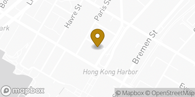 Map showing the location of Amazon Locker - Plumeria in East Boston, MA 02128