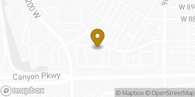 Map showing the location of Subway in Orem, UT 84057