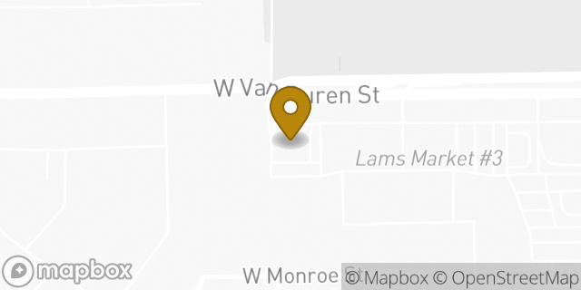 Map showing the location of Banner Urgent Care in Avondale, AZ 85323