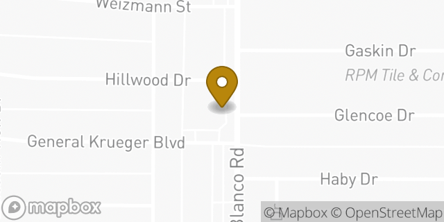Map showing the location of EZPAWN in San Antonio, TX 78212
