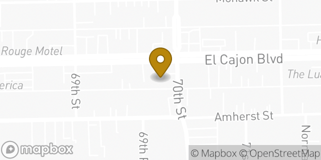Map showing the location of Amazon Locker - Quill in San Diego, CA 92115