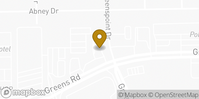 Map showing the location of McDonald's in Houston, TX 77060