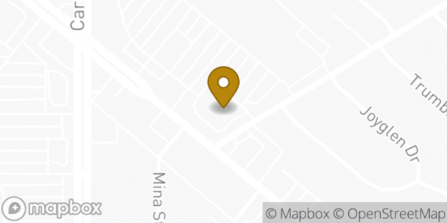Map showing the location of Starbucks in Whittier, CA 90605