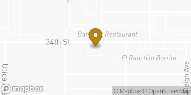 Map showing the location of Sonic Drive In in Lubbock, TX 79410