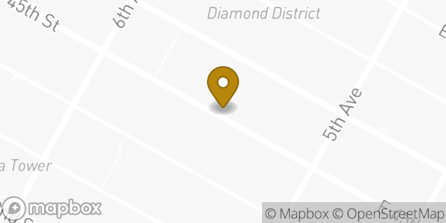 Map showing the location of Chipotle Mexican Grill in New York, NY 10036
