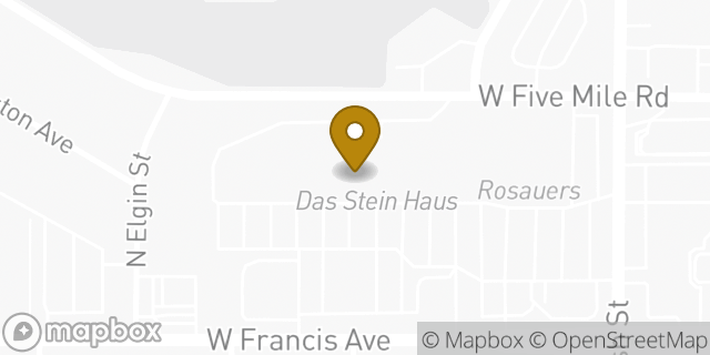 Map showing the location of The UPS Store in Spokane, WA 99205