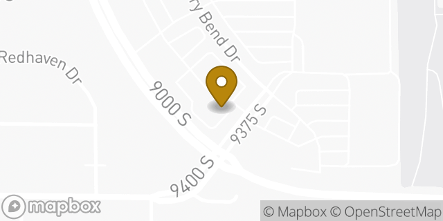 Map showing the location of Starbucks in Sandy, UT 84094
