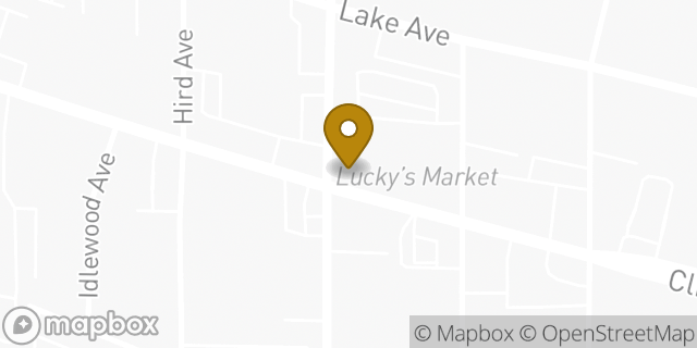 Map showing the location of Chipotle Mexican Grill in Cleveland, OH 44102