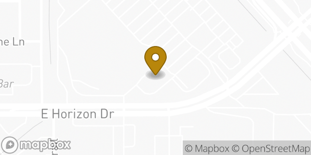 Map showing the location of AutoZone Auto Parts in Henderson, NV 89015