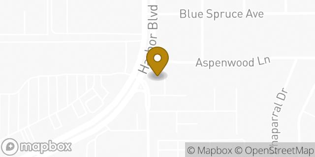 Map showing the location of Days Inn in Garden Grove, CA 92840