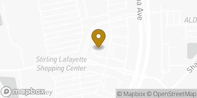 Map showing the location of Subway in Lafayette, LA 70501