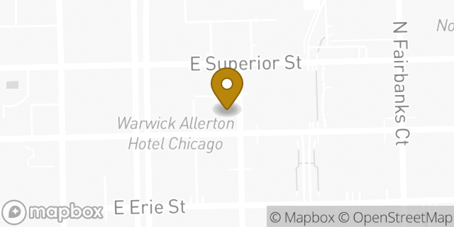 Map showing the location of Huron & St. Claire in Chicago, IL 60611