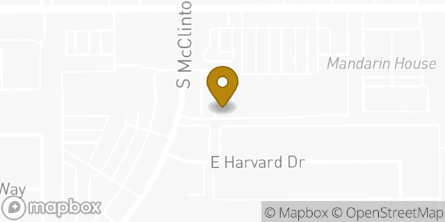 Map showing the location of Enterprise Rent-A-Car in Tempe, AZ 85283