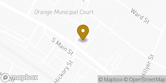 Map showing the location of McDonald's in Orange, NJ 07050