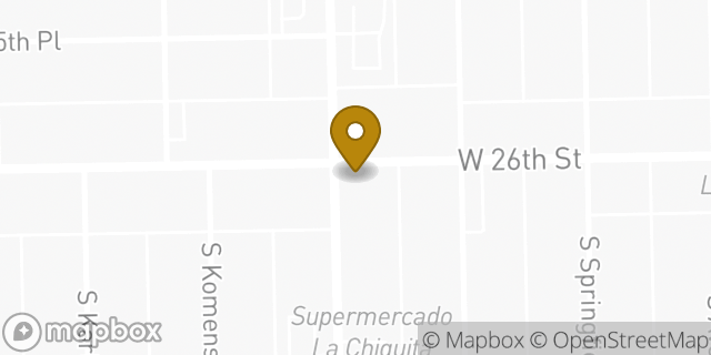 Map showing the location of Fifth Third Bank in Chicago, IL 60623