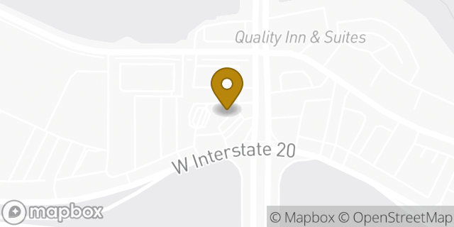Map showing the location of Amazon Locker - Iain in Grand Prairie, TX 75052